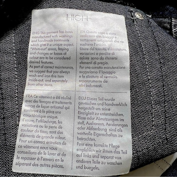 NWT HIGH-EVERYDAY COUTURE High Use Savvy Dark Blue Jeans, Size 26 - Picture 3 of 16